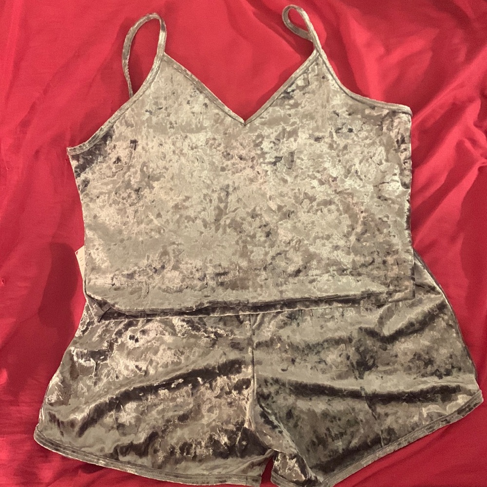 Velour lounge set